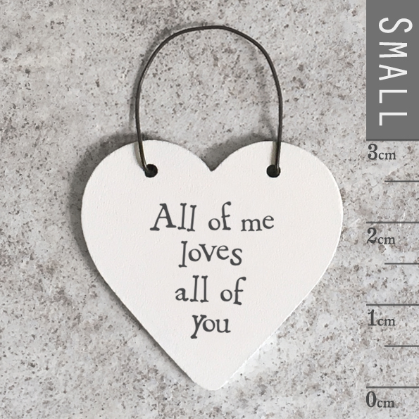 Little Heart Sign - All Of Me Loves All Of You