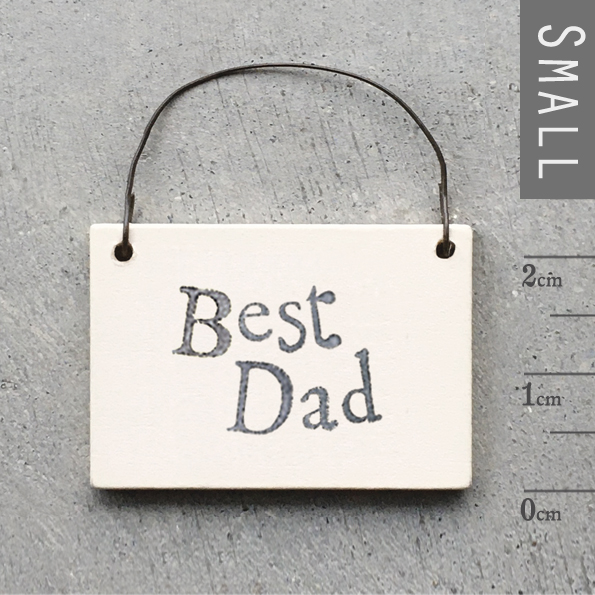 Little Word Sign - Best Dad