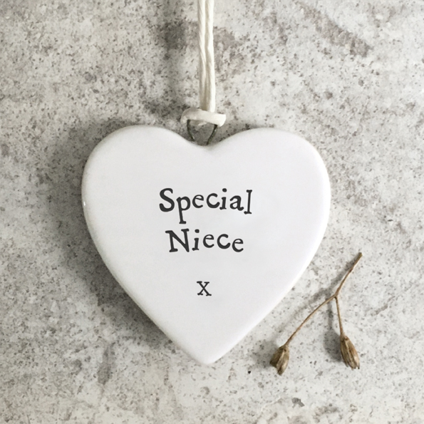 Porcelain Heart - Special Niece