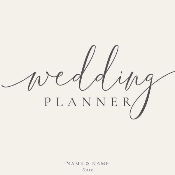 Keepsake Wedding Planner B&B